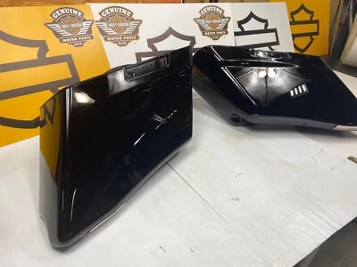 🔥Alforjas extendidas OEM Harley 14-23 CVO Touring negras vívidas🔥 Foto 1 de 4