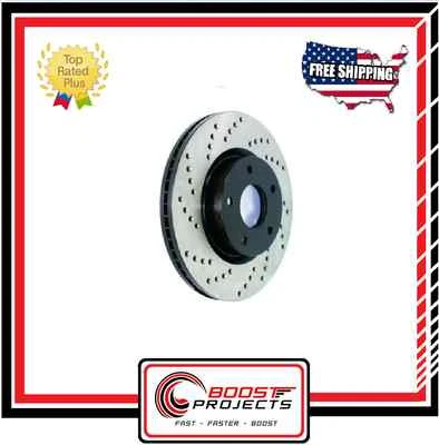 Передние правые поперечные перфорированные тормозные диски StopTech для Audi/Volkswagen 128.33098R - Изображение 1 из 3