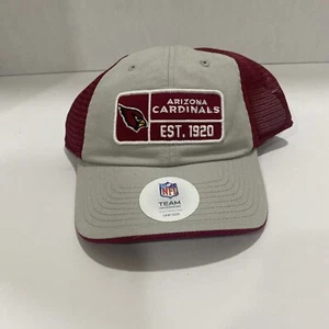 NFL Arizona Cardinals Trucker Druckknopflasche Mütze Kappe rot Netz - Bild 1 von 6