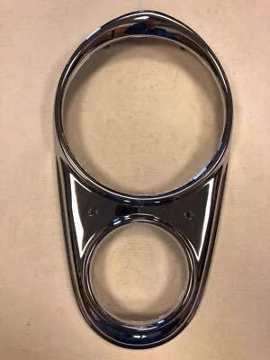 AUSTIN A99 WESTMINSTER — LUCAS CHROMED HEADLAMP RIM — SCHEINWERFER ZIERRING - Bild 1 von 4