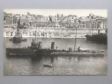 HMS Arno WW1 destroyer (sunk in 1918) Imp. War Museum plain back RP postcard