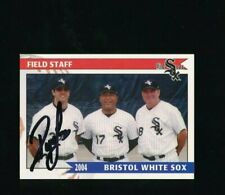 2004 Bristol White Sox Grandstand #34 Ryan Long signed autograph w/  Hairston