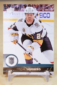 2017-18 Upper Deck Hockey Base #436 Oscar LIndberg - Vegas Golden Knights - Picture 1 of 2