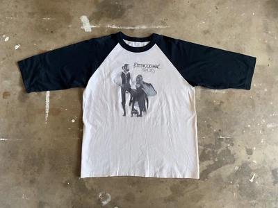 VINTAGE FLEETWOOD MAC RAGLAN T-SHIRT MEN SZ L - Image 1 of 4
