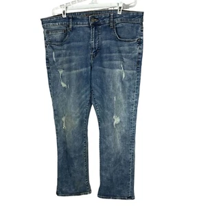 American Eagle Outfitters Mens Extreme Flex 4 Distressed Denim Jeans Size 36x30 - Picture 1 of 8
