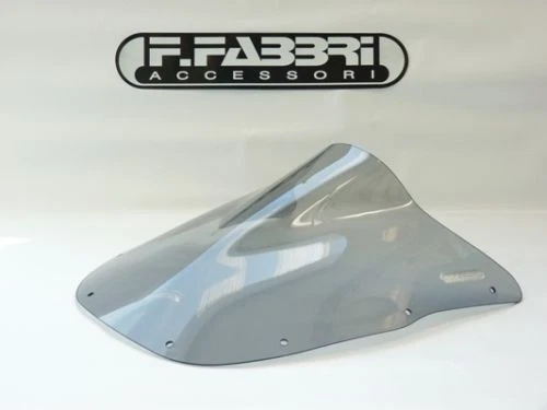 FABBRI Fairing DOUBLE BUBBLE Smoked Clear for Kawasaki Ninja ZX-6R 1995 - 1997 - Image 1 of 1