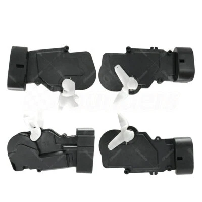 Actuador de cerradura de puerta 4 piezas motor delantero/trasero izquierdo derecho se adapta a Toyota Sequoia V8 01-07 Foto 1 de 4
