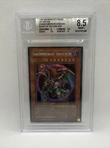 Yugioh Chaos Emperor Dragon IOC-000 1st Ed BGS 8.5 SECRET NM+ PSA 9 Equivalent - Picture 1 of 13
