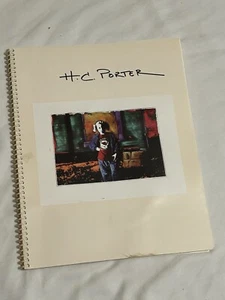 H.C. Porter - Painting, Printmaking, Photography - Spiral Bound Art Book - Imagen 1 de 11