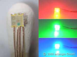 SMD LED 0603 FLACH ORANGE Cu-Draht oranje arancio 0.4 mm flat style magnet wire 