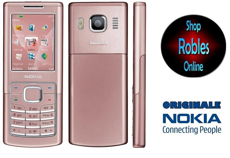 Nokia 6500 Classic Pink (Ohne Simlock) 4BAND 3G Bluetooth 2MP Neuwertig OVP - Bild 1 von 1