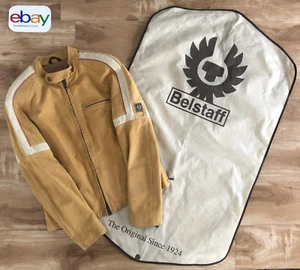 BELSTAFF HERO leather jacket for lady, Limited Edition, ocher  yellow, size S - Bild 1 von 19