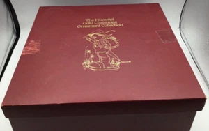The Hummell Gold Christmas Ornament Collection Set Of 36 NOTE 9 HEAT DAMAGED - Picture 1 of 16