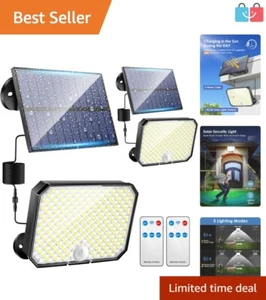 Eco-Friendly Outdoor Solar Lights, 3 Modes with Remote - Perfect for Patios - Picture 1 of 10