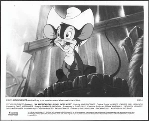 An American Tail Fievel Goes West LOT 5 Original 1991 Photos Animation Spielberg - Picture 1 of 5