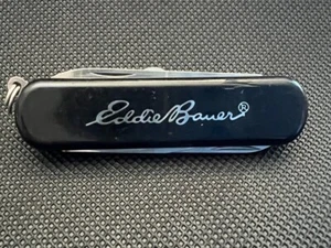 Eddie Bauer Wenger 65mm Black Swiss Army Knife - Picture 1 of 8