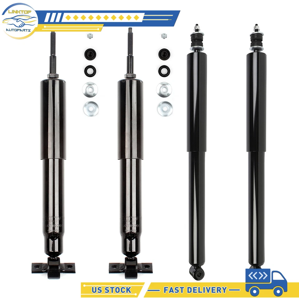 FrontRear Full Set of 4 Fits 1998-2003 Ford F150 Left Right Shocks Struts - Image 1 of 1