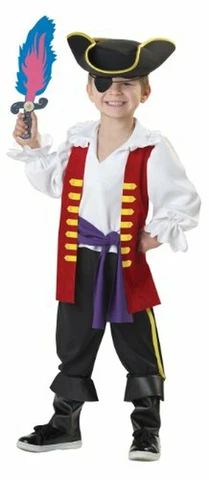 The Wiggles Captain Feathersword Halloween Costume Boys Toddler Medium 3-4 Cover