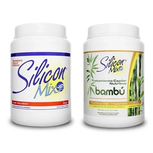 2 Pack - 60oz Silicon Mix Hair Intensive and Bambu Treatments - Free Shipping - Picture 1 of 1