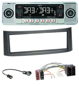 Dietz Bluetooth MP3 DAB USB Autoradio für Smart Roadster (452) - Bild 1 von 10