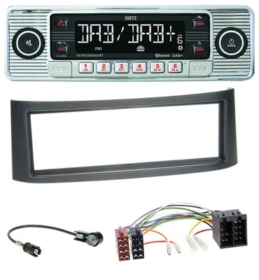 Dietz Bluetooth MP3 DAB USB Autoradio für Smart Roadster (452) - Bild 1 von 4