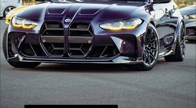 正品 原始设备制造商 宝马 M 性能 碳纤维 前唇 G80 G82 M3 M4 — 第 1/4 张图片