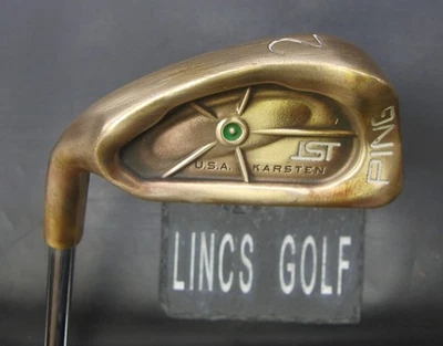 Left Handed Ping ISI Karsten Green Dot 2 Iron Regular Steel Shaft - Image 1 of 4