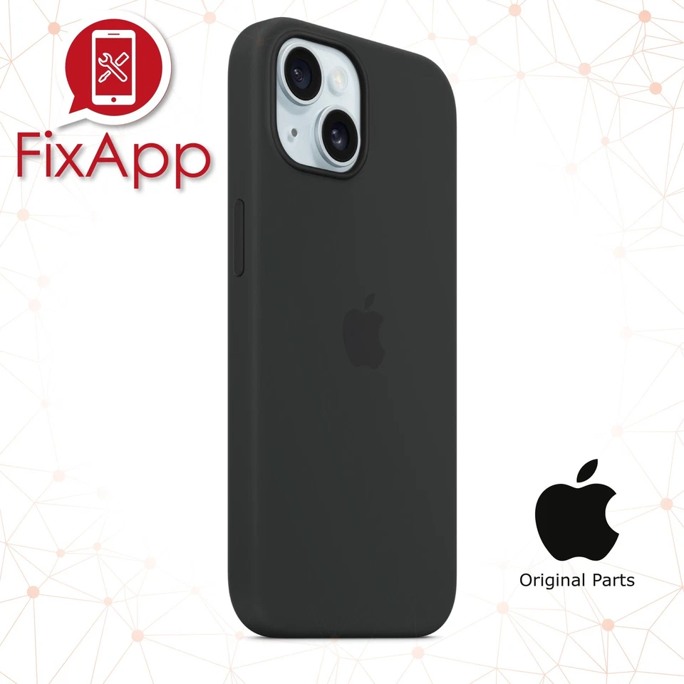 100% ORIGINALE APPLE IPHONE 15 - COVER CUSTODIA UFFICIALE MAGSAFE IN SILICONE - Image 1 of 1