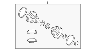 Kit de botas Land-Rover originales LR048169 Foto 1 de 2