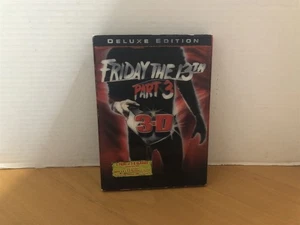 Friday the 13th, Part 3, 3D (Deluxe Edition DVD w/ 3D Glasses) Slipcover - Picture 1 of 5