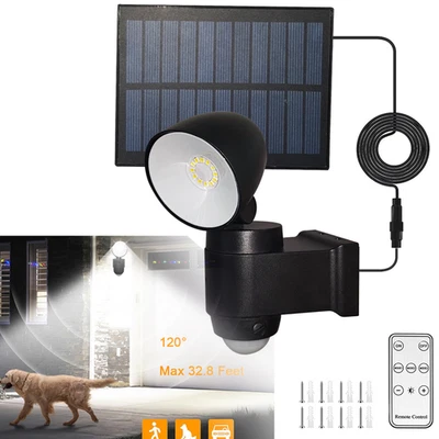 LED Solar Solarlampe mit Bewegungsmelder Hängelampe Solarbetriebene Gartenlampe、 - Bild 1 von 4