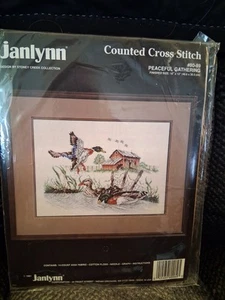 Vintage 1991 Janlynn "Peaceful Gathering" Counted Cross Stich Kit-16 x 12--(D) - Bild 1 von 4