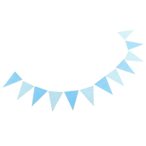 1-Pennant Wedding Room Children&apos;s Room Birthday Party Dress Up Supplies - Picture 1 of 23