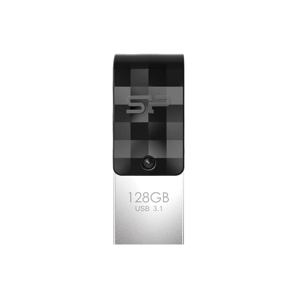 Silicon Power SP128GBUC3C31V1K 128 GB Dual USB 3.1 and Type C interface USB Flas - Image 1 of 4