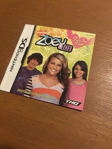 DS 2006 Zoey 101 NUR HANDBUCH TOP ZUSTAND ohne Spiel KOSTENLOSER VERSAND - Bild 1 von 9