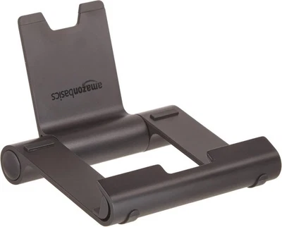 amazon basics multi angle portable stand For Tablets E Readers Phones Black - Image 1 of 4