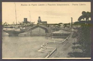 Venezuela Postcard Puerto Cabello Muelles Port & Ships  - Picture 1 of 2