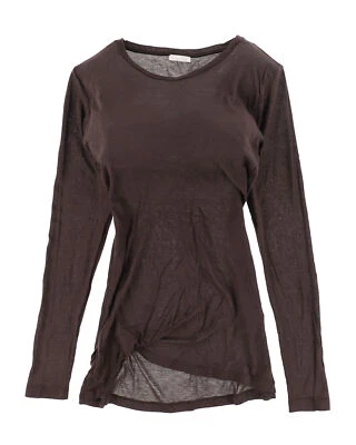 2nd Day Bluse Top Shirt Damen Gr.M (DE 38) Jerseybluse Braun 126118 - Bild 1 von 3