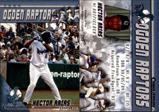 Hector Arias 2004 Cassar Jewelers Ogden Raptors #NNO Card *AutographDen*