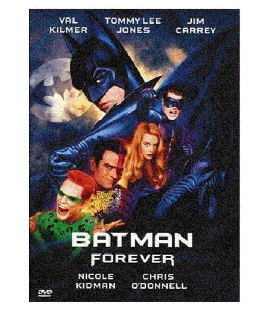 BATMAN Forever DVD Movie Nichole Kidman Tommy Lee Jones New Sealed Val Kilmer #_ - Image 1 of 1
