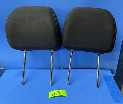 2010-2013 KIA FORTE KOUP ПЕРЕДНИЕ ПОДГОЛОВНИКИ LH И RH ЧЕРНАЯ ТКАНЬ КОМПЛЕКТ ИЗ 2 OEM - Изображение 1 из 4