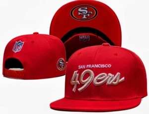 Gorra San Francisco 49ers Snapback Ajuste Ajustable Nuevo Estilo Gorra Roja Envío Rápido - Imagen 1 de 2