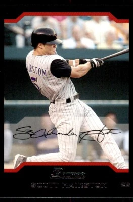Tarjetas de béisbol 2004 Bowman Scott Hairston #BDP7 Foto 1 de 2