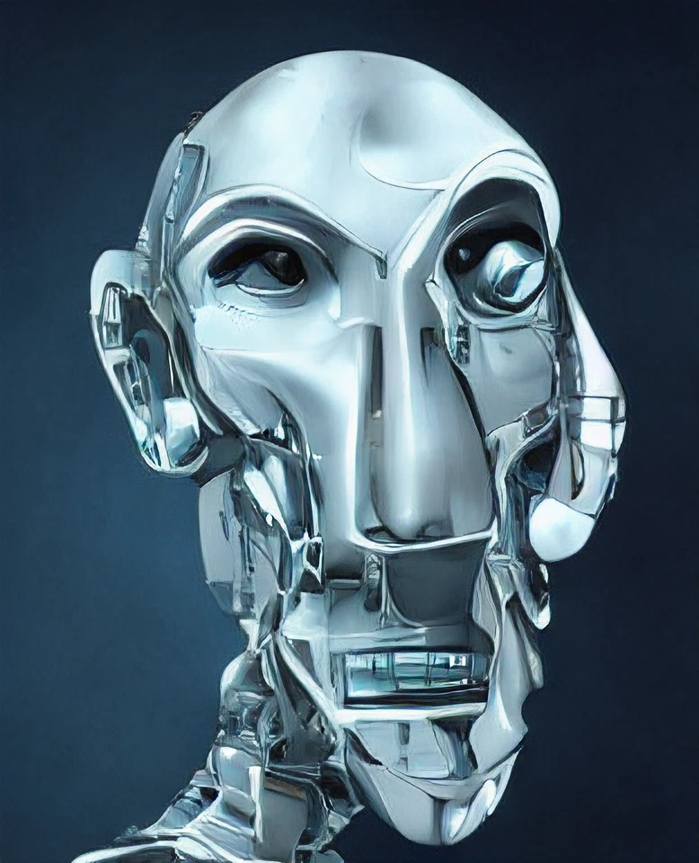 Rekt Robot Captain - FIRST NFT Mint Digital Artwork Art ETH Token Fast Transfer! - Image 1 of 1