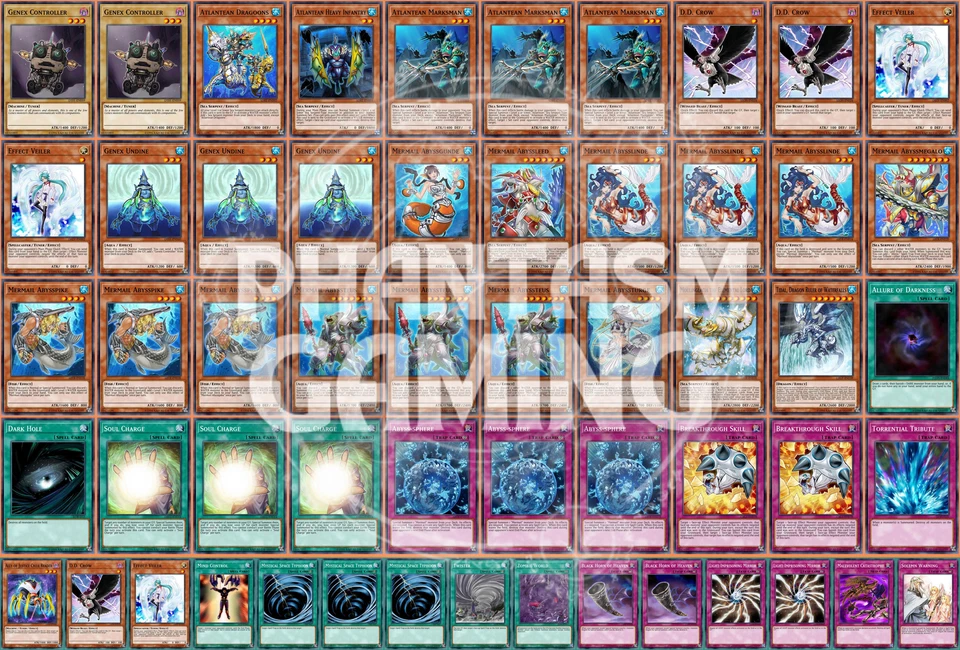 Mermail HAT Deck Soul Charge Solemn Warning Ally Cycle Reader Yugioh - Image 1 of 1