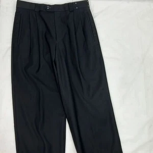 Giorgio Ferraro Men’s Dress Pants Slacks Trousers Work Black Size 31W 30L #0995 - Picture 1 of 8