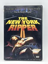 The New York Ripper 1982 DVD Lucio Fulci Widescreen Anchor Bay Horror Gore Cult