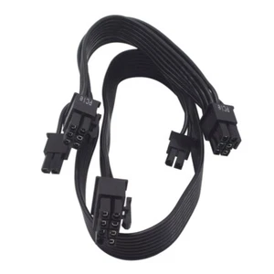 G CORSAIR HX1200 HX1000 8pin to Dual 8 (6+2) pin Modular Cable - Picture 1 of 3