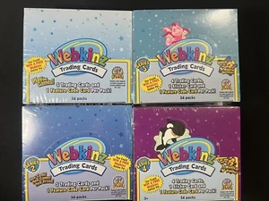 Webkinz Booster Box Series 1 2 3 4 Complete Set Box 36 Packs Ganz CCG 4 Boxes! - Picture 1 of 8