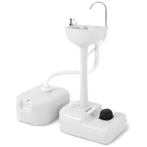 Portable Sink Camping Hand Washing Station, 17 L Wash Basin Stand with 24L Re... - Picture 1 of 8